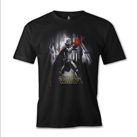 Star Wars - The Force Awakens 3 Siyah Erkek Tshirt