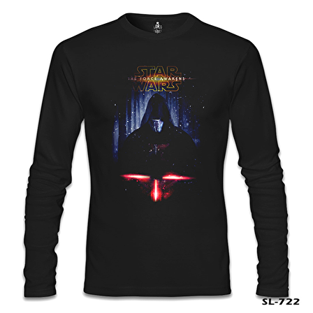 Star Wars - The Force Awakens 9 Siyah Erkek Sweatshirt