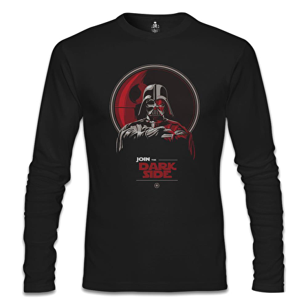 Star Wars - Join the Dark Side Siyah Erkek Sweatshirt