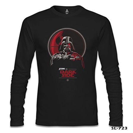 Star Wars - Join the Dark Side Siyah Erkek Sweatshirt