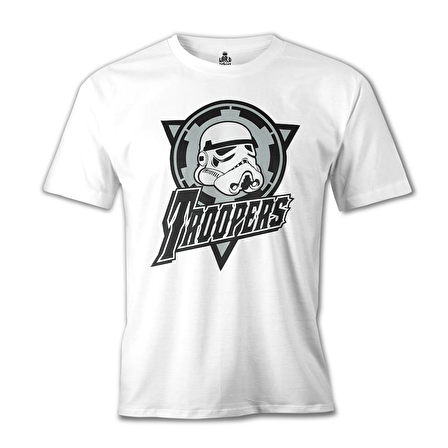 Star Wars - Trooper 2 Beyaz Erkek Tshirt