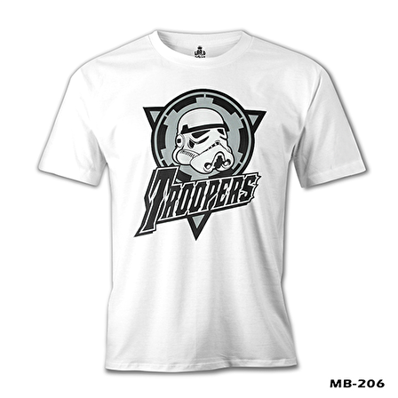 Star Wars - Trooper 2 Beyaz Erkek Tshirt