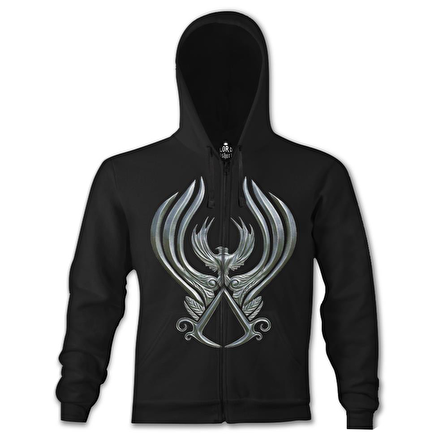 Assassin's Creed - Wings Siyah Erkek Kapşonlu