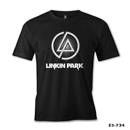 Linkin Park - Logo 3 Siyah Erkek Tshirt