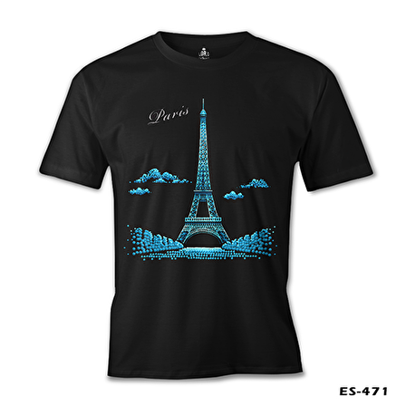 Parisian Siyah Erkek Tshirt