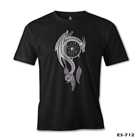 Dreamcatcher - Düş Kapanı Siyah Erkek Tshirt