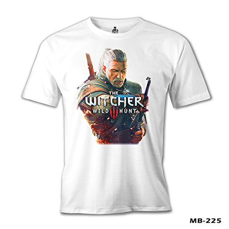 The Witcher - Wild Hunt III Beyaz Erkek Tshirt