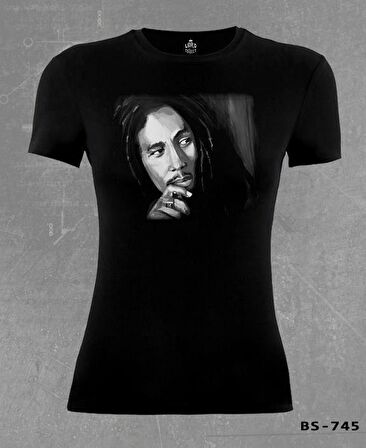 Bob Marley - Could Siyah Kadın Tshirt