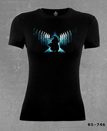 Bleach - Byakuya Kuchiki Siyah Bayan Tshirt