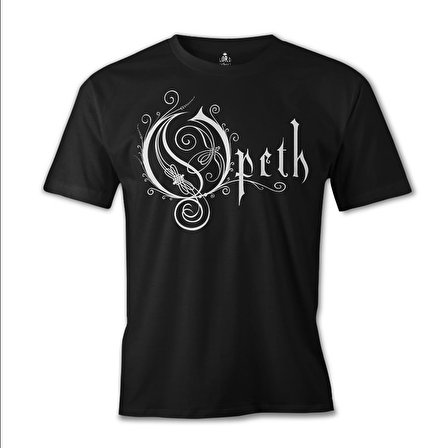 Opeth Logo Siyah Erkek Tshirt