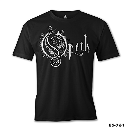 Opeth Logo Siyah Erkek Tshirt
