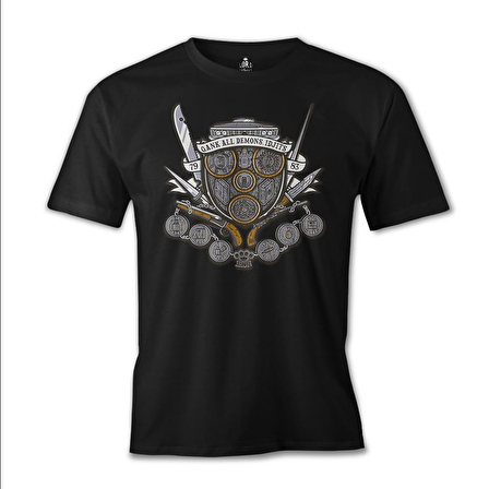 Supernatural - 79/83 Siyah Erkek Tshirt