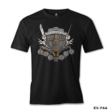 Supernatural - 79/83 Siyah Erkek Tshirt
