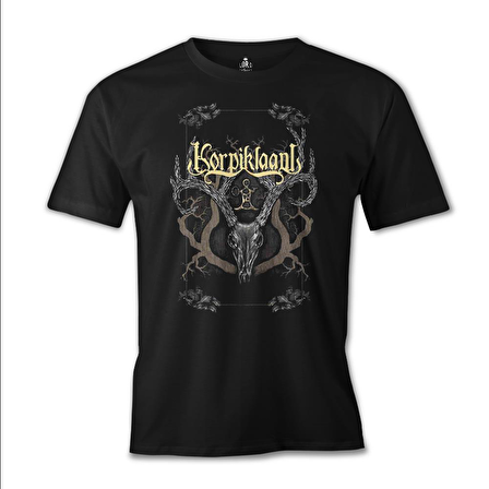 Korpiklaani - Dark Roots Siyah Erkek Tshirt