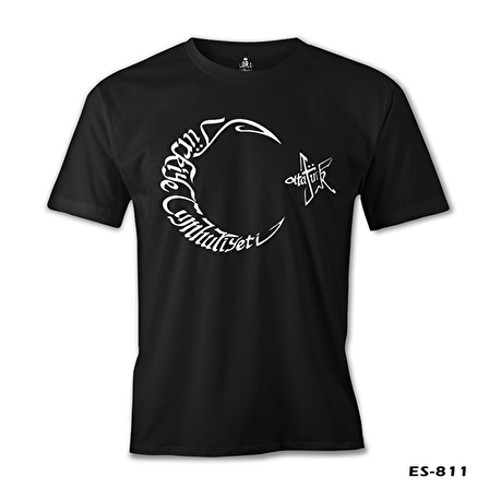 TC Atatürk Siyah Erkek Tshirt