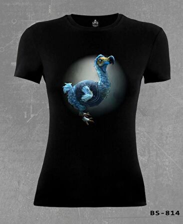 Dodo Siyah Bayan Tshirt