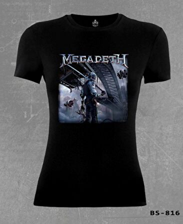 Megadeth - Dystopia Siyah Bayan Tshirt