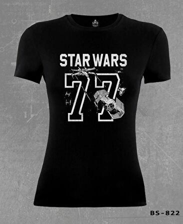 Star Wars - 77 Siyah Bayan Tshirt