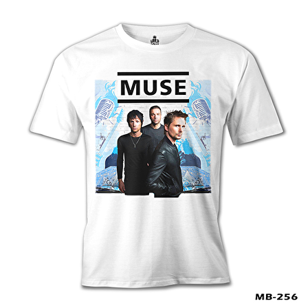 Muse - İstanbul Beyaz Erkek Tshirt