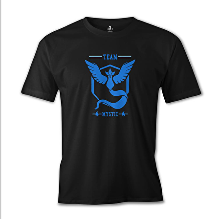 Pokemon Go - Team Mystic Siyah Erkek Tshirt