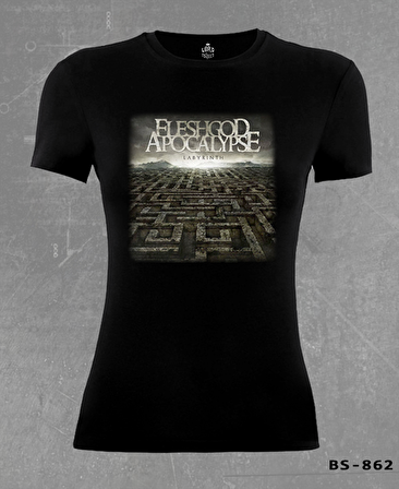 Fleshgod Apocalypse - Labyrinth Siyah Bayan Tshirt