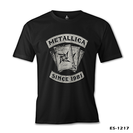Metallica - Since 1981 Siyah Erkek Tshirt