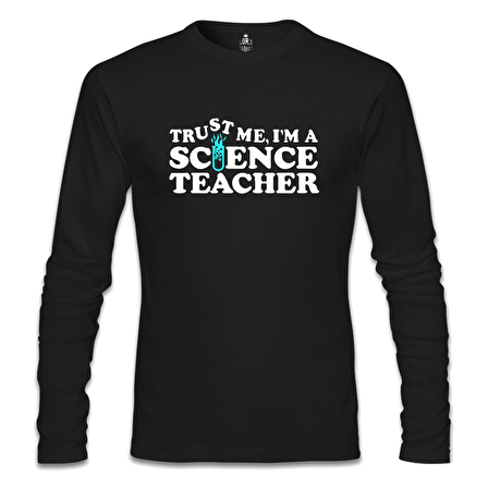 World's Best Teacher Öğretmenler Günü Siyah Erkek Sweatshirt
