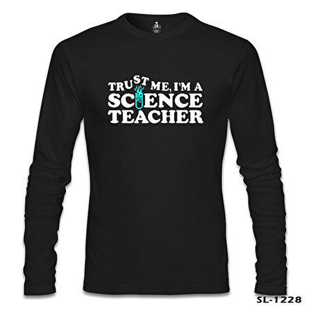 World's Best Teacher Öğretmenler Günü Siyah Erkek Sweatshirt