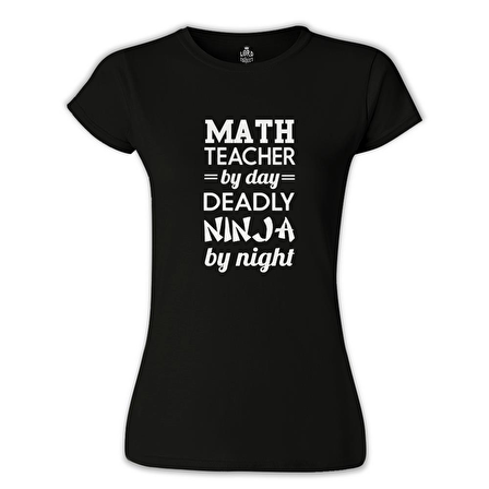 Math Teacher by Day Öğretmenler Günü Siyah Bayan Tshirt