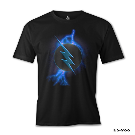 Flash vs Zoom Siyah Erkek Tshirt