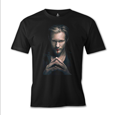 True Blood - Eric Northman Siyah Erkek Tshirt