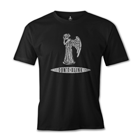 Doctor Who - Weeping Angels Siyah Erkek Tshirt