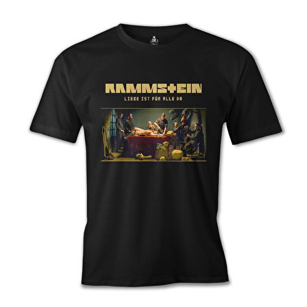 Rammstein - Liebe Ist Für Alle Da Siyah Erkek Tshirt