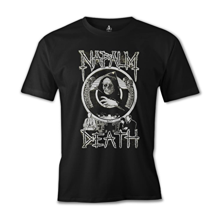 Napalm Death - Life? Siyah Erkek Tshirt