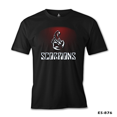 Scorpions - Red Poison Siyah Erkek Tshirt