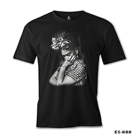 Frida Kahlo Siyah Erkek Tshirt