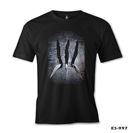 Men Origins Siyah Erkek Tshirt