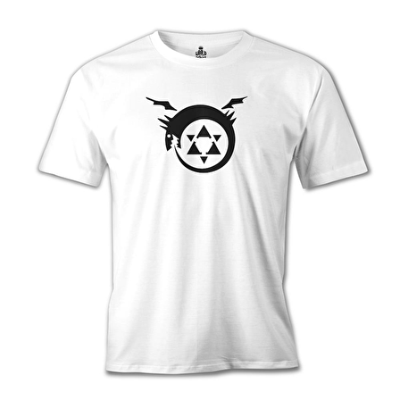 Fullmetal Alchemist Beyaz Erkek Tshirt