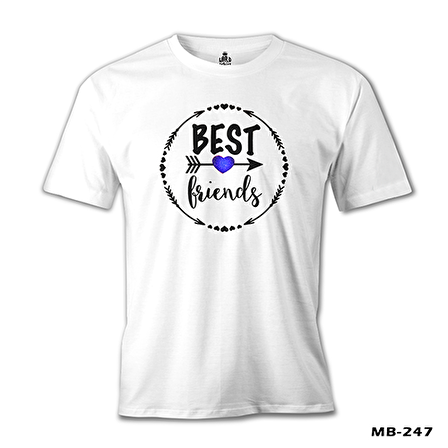 Best Friends - F2 Beyaz Erkek Tshirt
