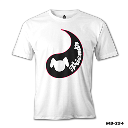 Best Friends - Köpek Beyaz Erkek Tshirt