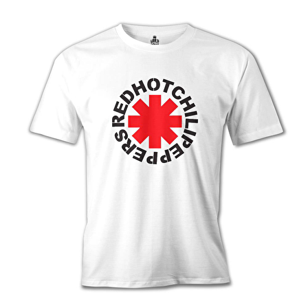 RHCP - Logo Beyaz Erkek Tshirt