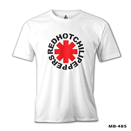 RHCP - Logo Beyaz Erkek Tshirt