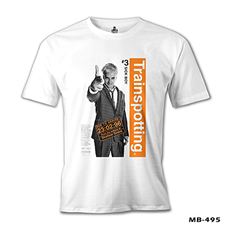 Trainspotting - 3 Beyaz Erkek Tshirt