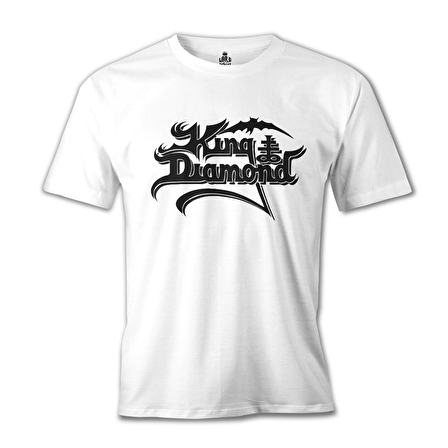 King Diamod - Logo Beyaz Erkek Tshirt