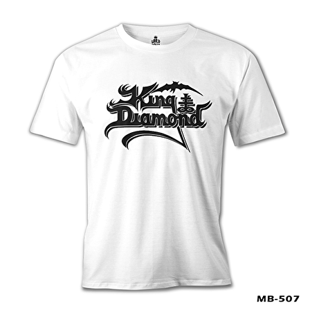 King Diamod - Logo Beyaz Erkek Tshirt