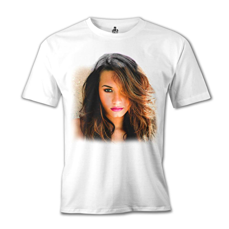 Demi Lovato - Perfect Beyaz Erkek Tshirt