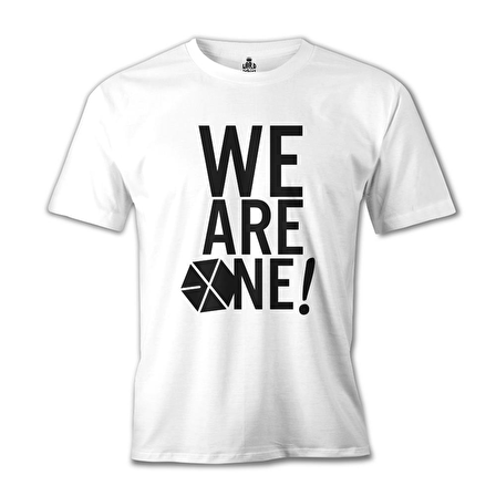 EXO - We are One Beyaz Erkek Tshirt