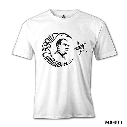 TC Atatürk Beyaz Erkek Tshirt