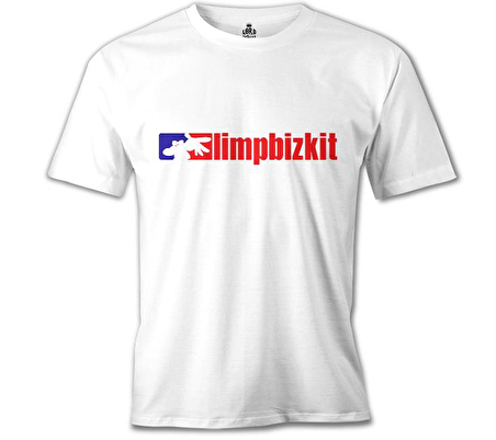 Limpbizkit - Logo Beyaz Erkek Tshirt