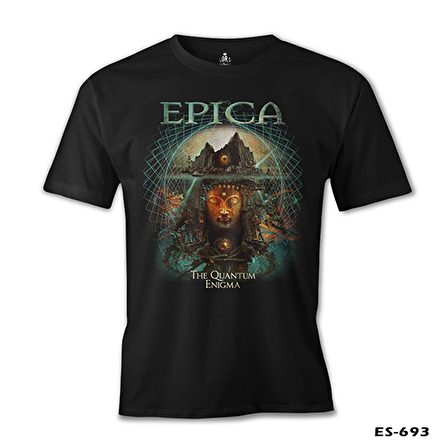 Epica - The Quantum Enigma Siyah Erkek Tshirt